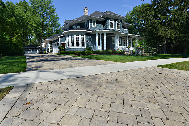 Paver Driveway Replacement in Hewlett Harbor, NY